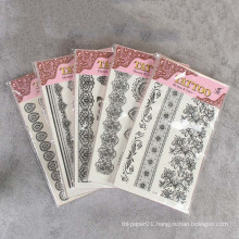 Promo Party Fashion Lace Body Tattoo Sticker,Body Decoration Temporary Tatoo Stickers